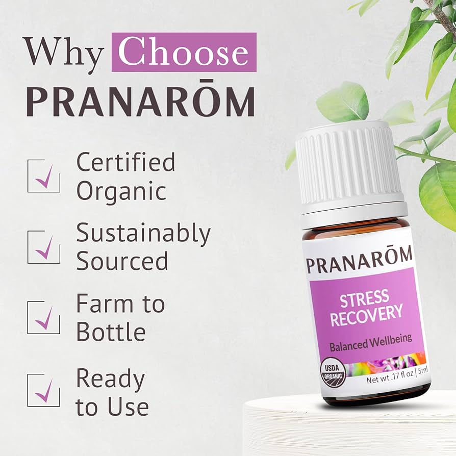 Amazon.com: Pranarom - Stress Recovery Essential Oil Blend
