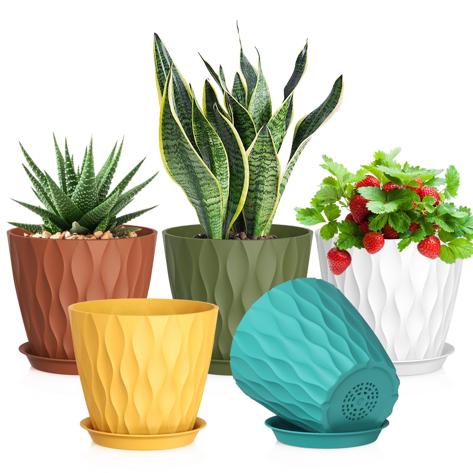 Meowell 7 inch Plant Pots