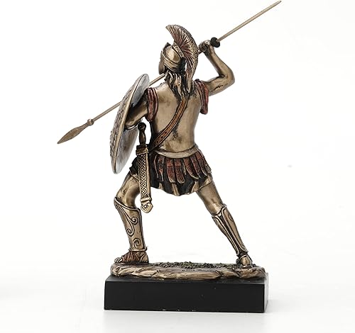 Miniatura 5 de Veronese Design 4 78" Spartan Warrior - Estatua de resina pintada a mano