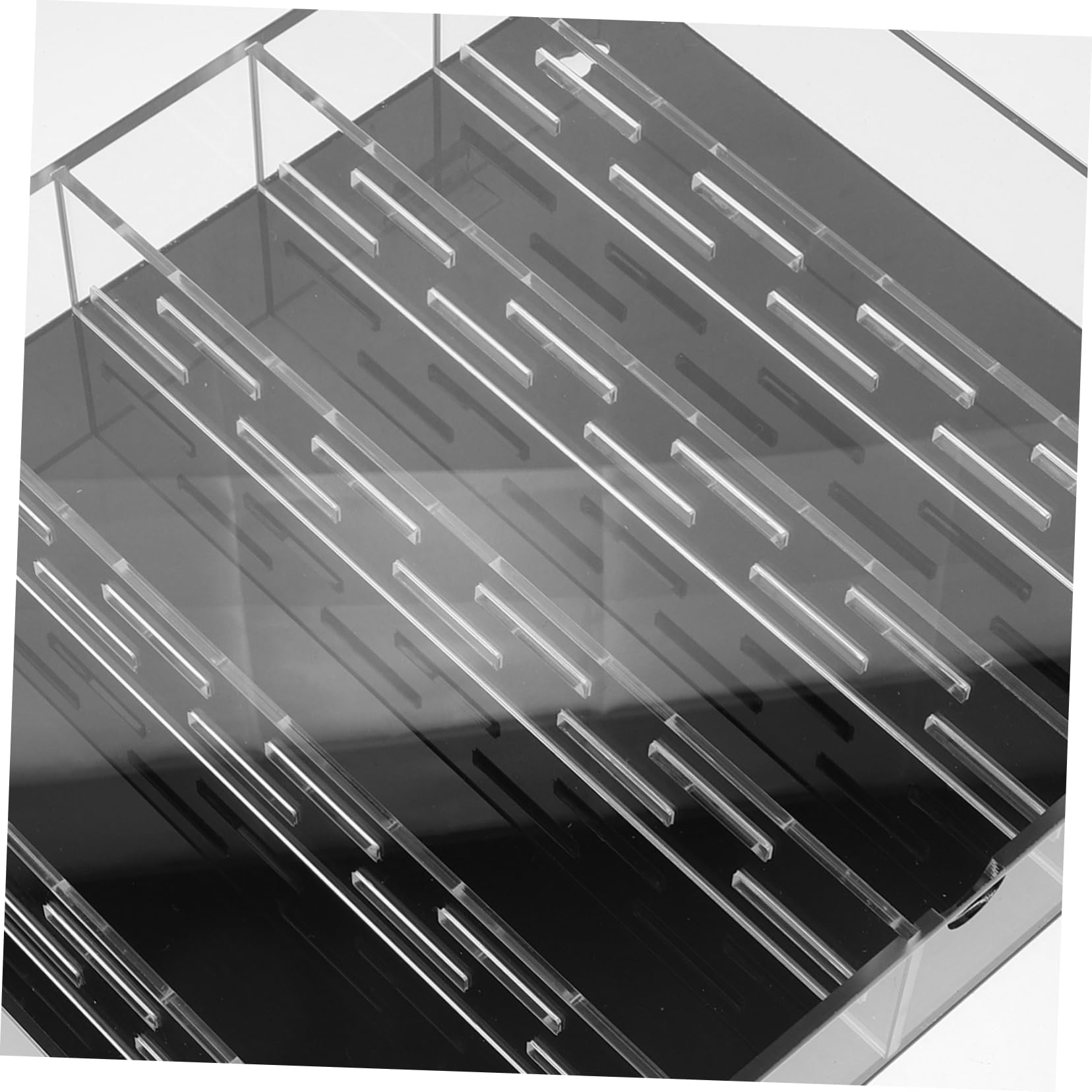 SHINEOFI Caja De Colección De Monedas Transparente Caja Para Monedas De Organic Glass Para Coleccionar y Mostrar Colecciones Vitrinas