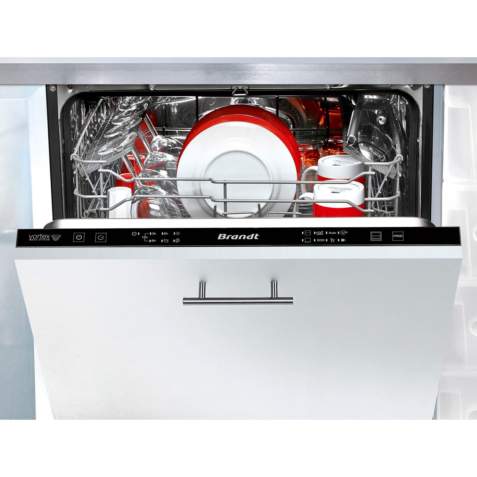 LAVE-VAISSELLE TOUT INTEGRABLE 14 COUVERTS 44DB BRANDT - BDJ424VLB
