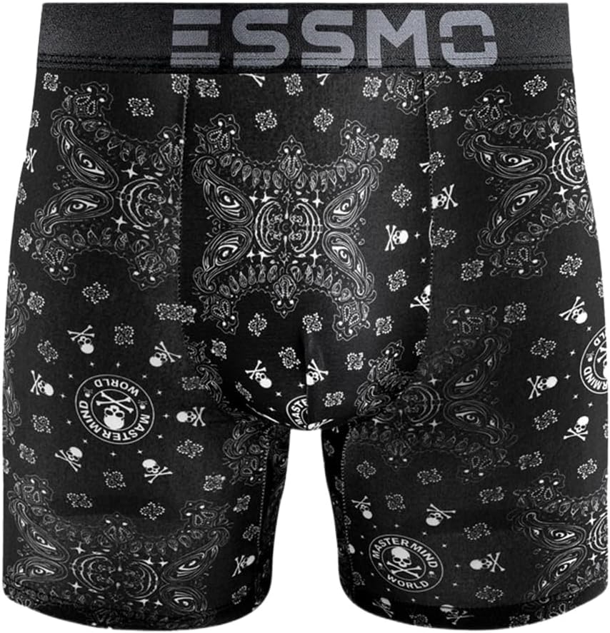 4 Pack Men's Boxer Briefs Moisture-Wicking Breathable Stretch Soft Supportive Running Long Underwear Men