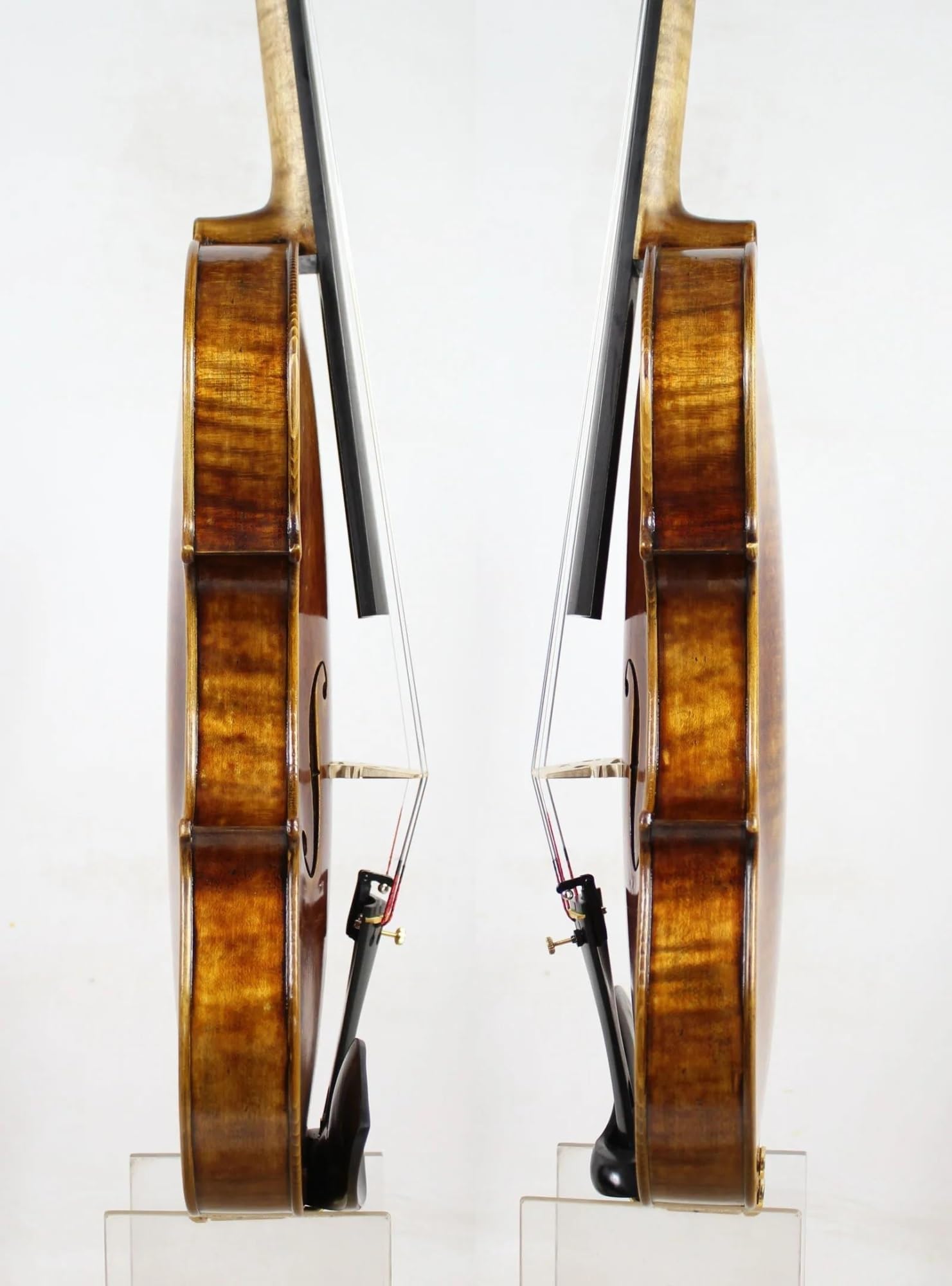 Violine Europäischer Holzlack Performance Violine 4/4 Ebenholz Brasilholz