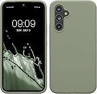 Vista 263 de kwmobile Funda compatible con Samsung Galaxy A52 / A52 5G / A52s 5G - Funda de Teléfono de Silicona TPU con Acabado Suave - Arrecife Azul