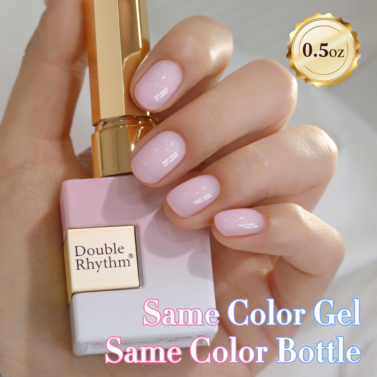 Amazon.com : Double Rhythm 0.50 OZ Translucent Gel Polish Same