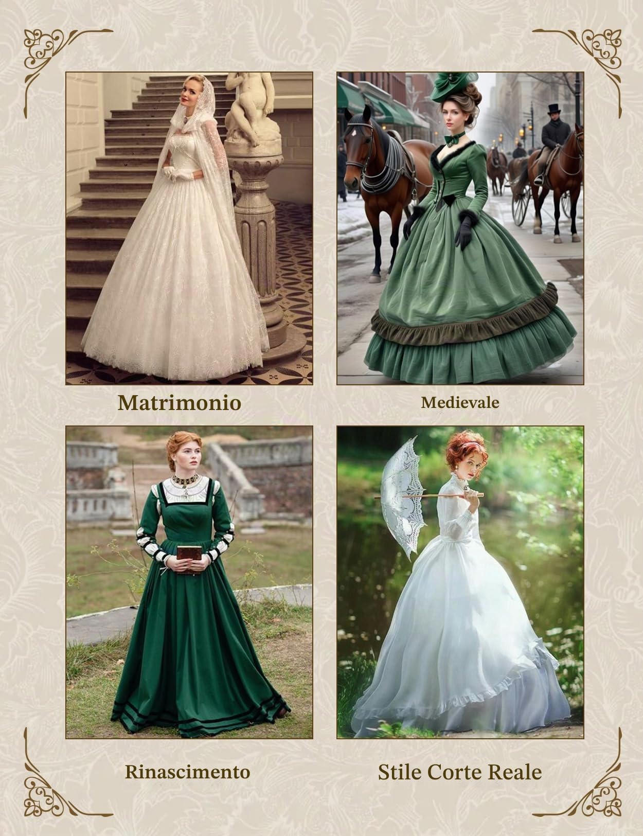 BEAUTELICATE Sottogonna Petticoat Lunga Donna Gonna Crinolina Rockabilly Vintage Sottoveste per Vestito Abito da Sposa Anni 50 Festa