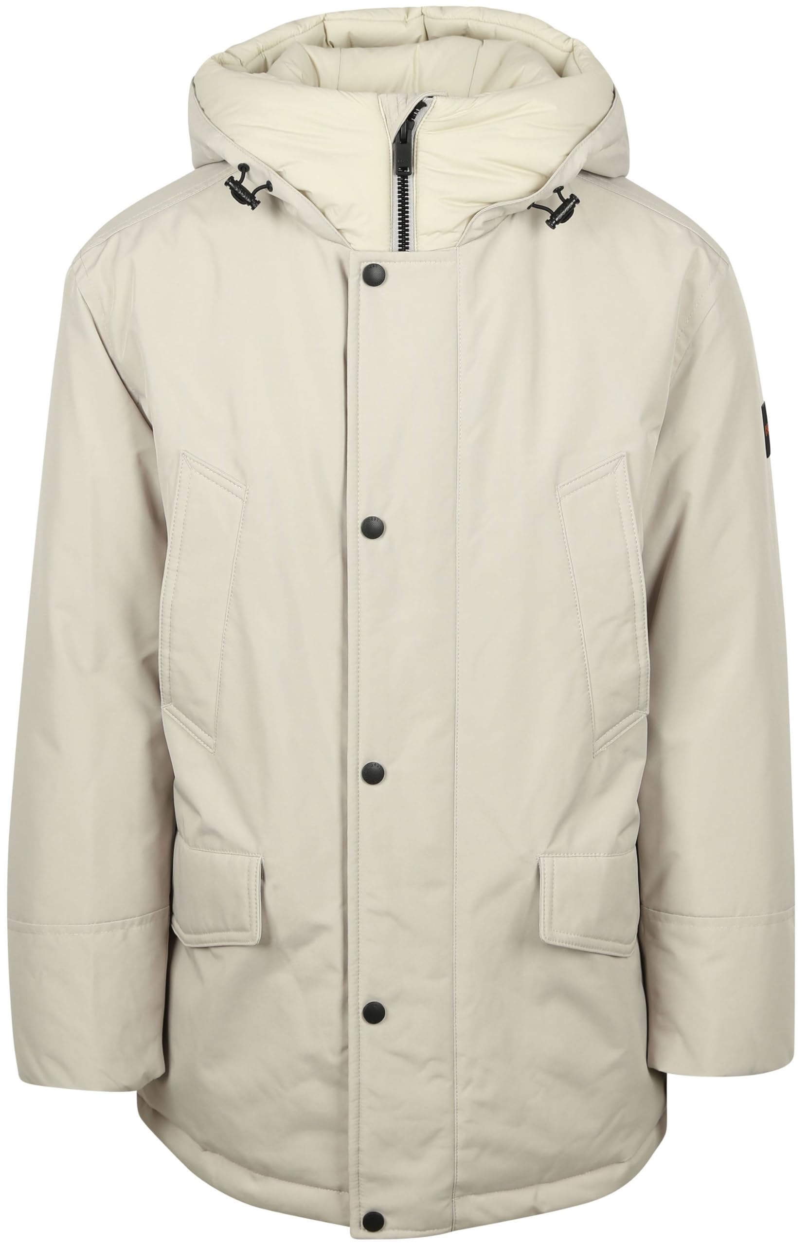 BOSS Men's Outerwear Jacket, Light Beige, 42