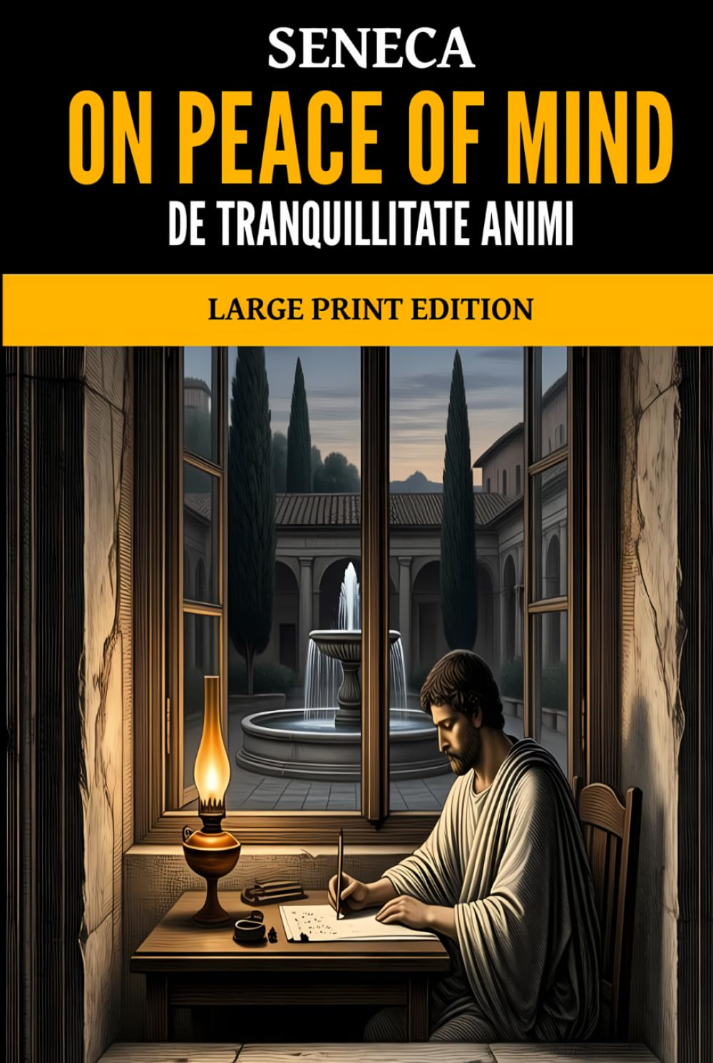 On Peace of Mind: De Tranquillitate Animi, Large Print Edition