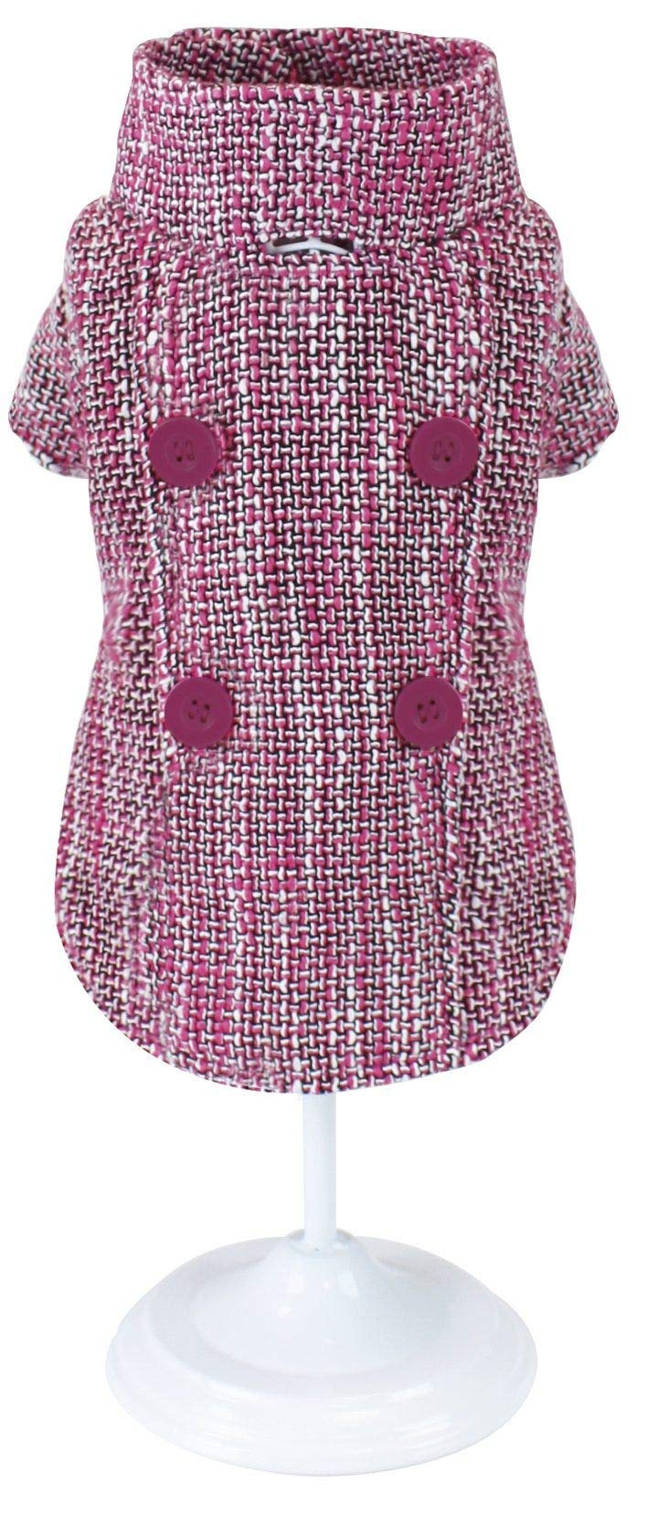 Blouson pour chien Croci Pinky Tweed 25 cm | Prenez soin de lui avec style