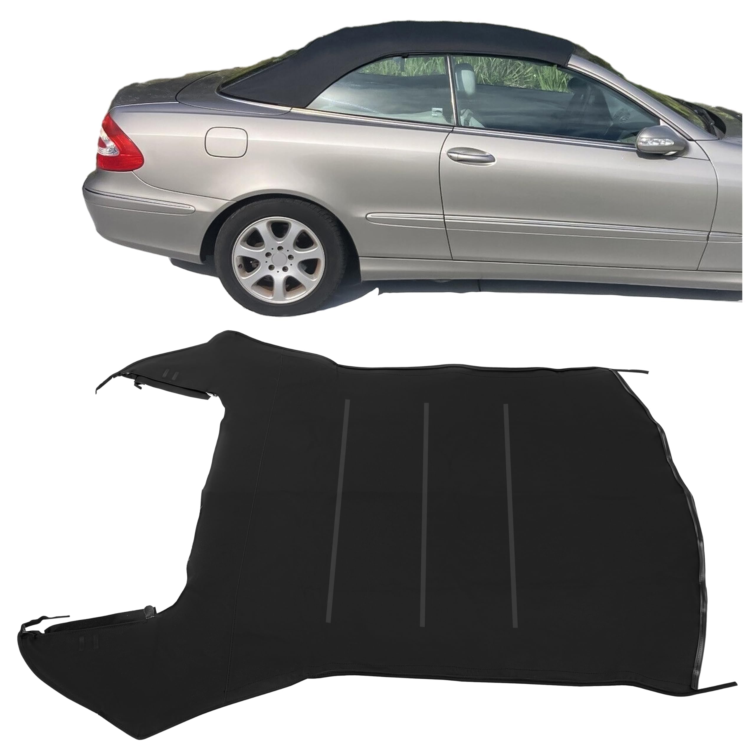 Photo 1 of HECASA Convertible Soft Top for Mercedes-Benz CLK320/350/500/55/550 (2004-2009)
