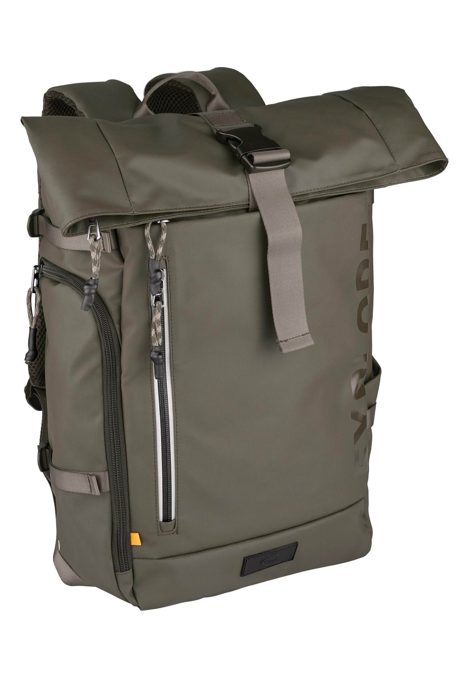 camel active Explore Men's Rolltop Backpack, 26 L, Green, L, 004118