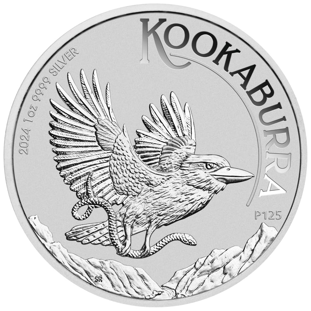 2024 AU Australian Kookaburra Bullion 1 oz Silver Coin $1 Brilliant Uncirculated BU Thumbnail