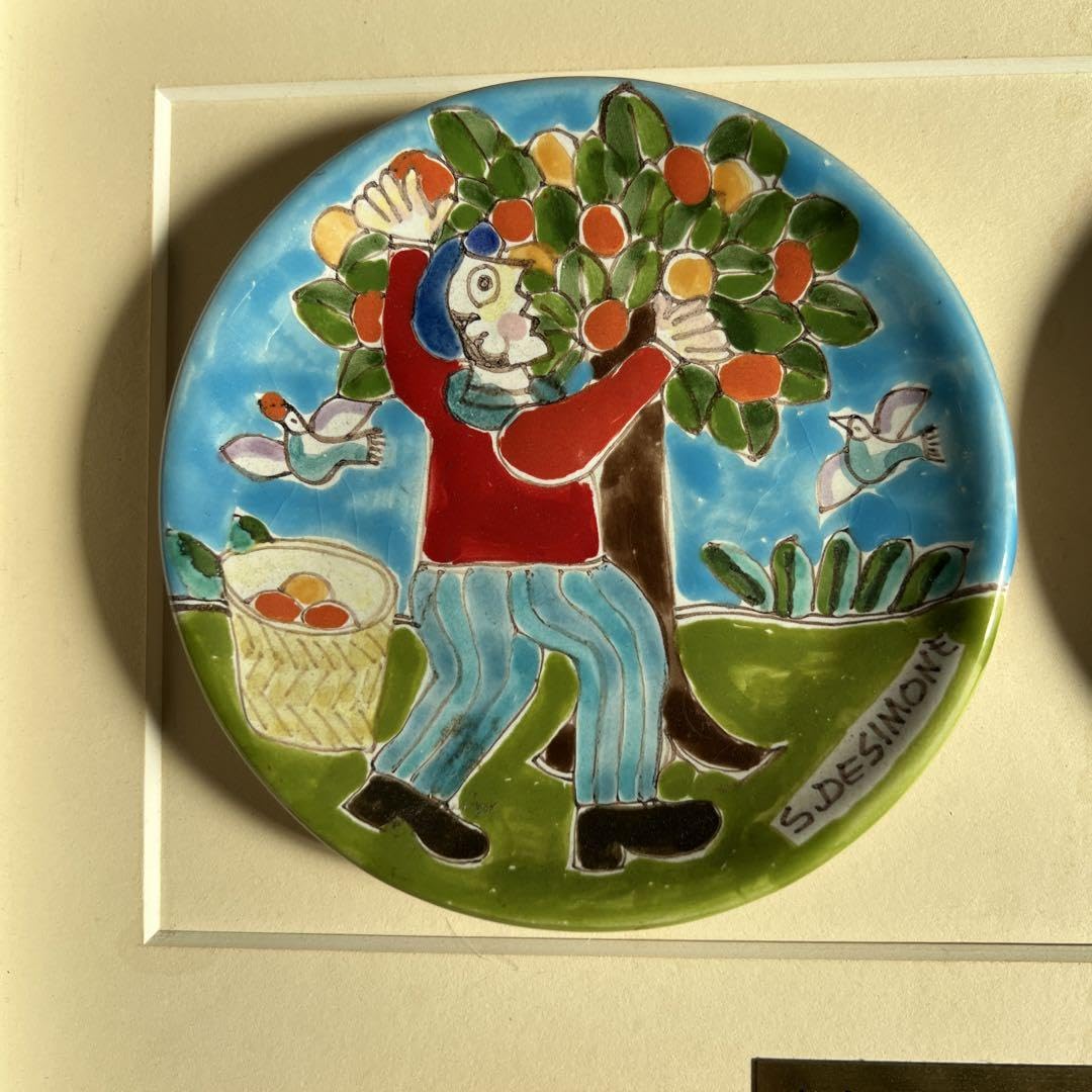 Amazon.co.jp: デシモーネ 飾り絵皿 イタリア展 : おもちゃ