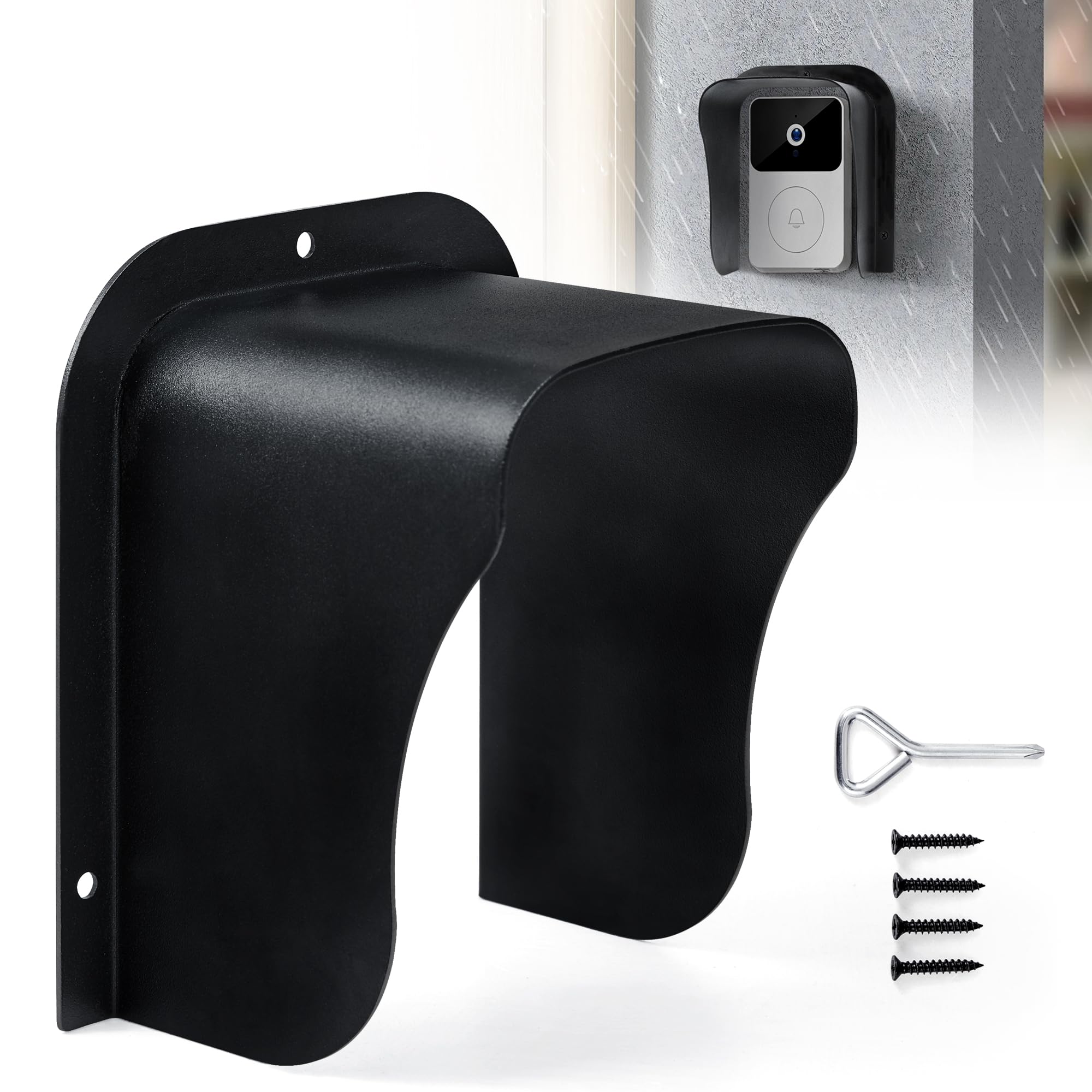 Ring Doorbell Cover Weatherproof, Large Metal Ring Bhutan - View #3