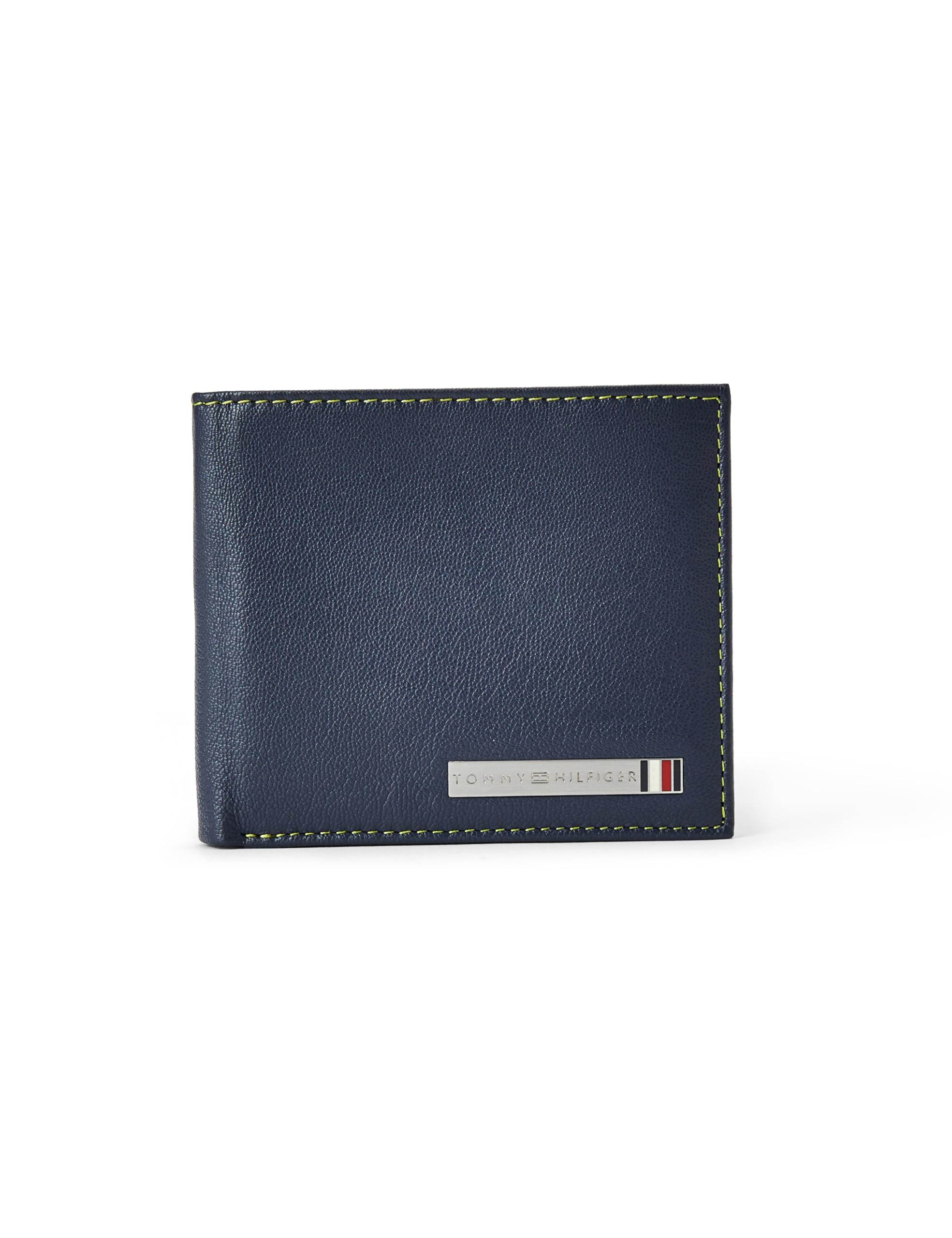 Leather Men Wallet (Navy)