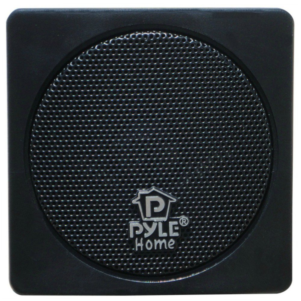 COPPIA DI CASSE CUBO PASSIVE PYLE PCB3BK NERE DA 100 WATT RMS E 200 WATT MAX A COPPIA DA 9,00 CM QUADRATE PER INTERNI PC TABLET TV MP3 DOLBY DIGITAL SURROUND O COME SATELLITI PER IMPIANTO HOME THEATHER O AUTO CASA CAMPER SCRIVANIA TAVOLO