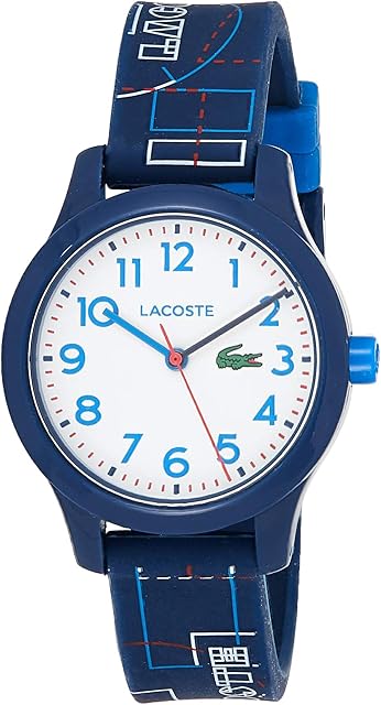 Lacoste 2030008 Zegarek na Rękę, Niebieski/Biały