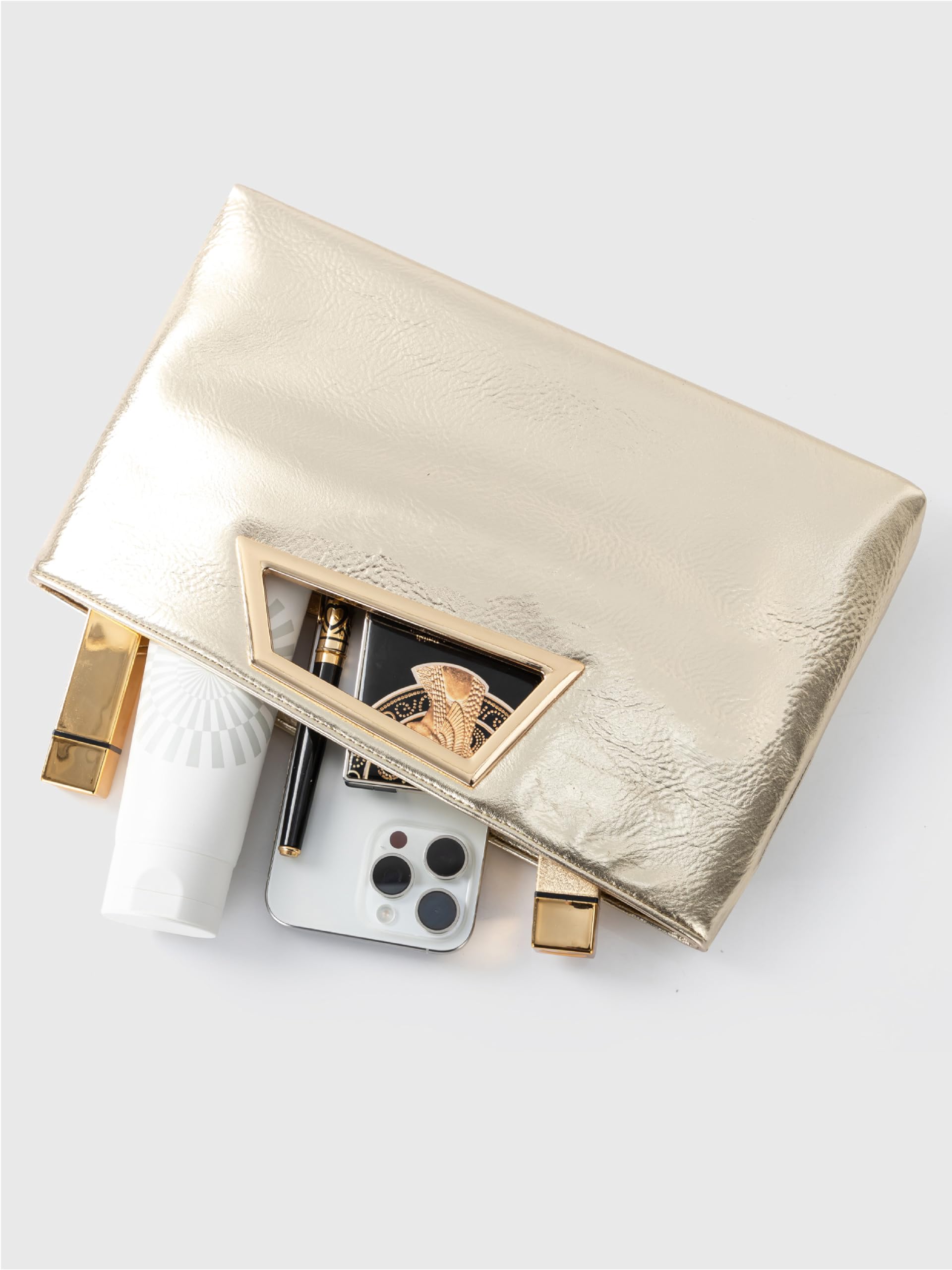 BABEYOND Clutch Handtasche für Damen - Elegante Abendtasche aus PU-Leder mit Glitzer für Verschiedene Anlässe wie Abendessen, Alltag, Dates, Hochzeiten und Kostümparty