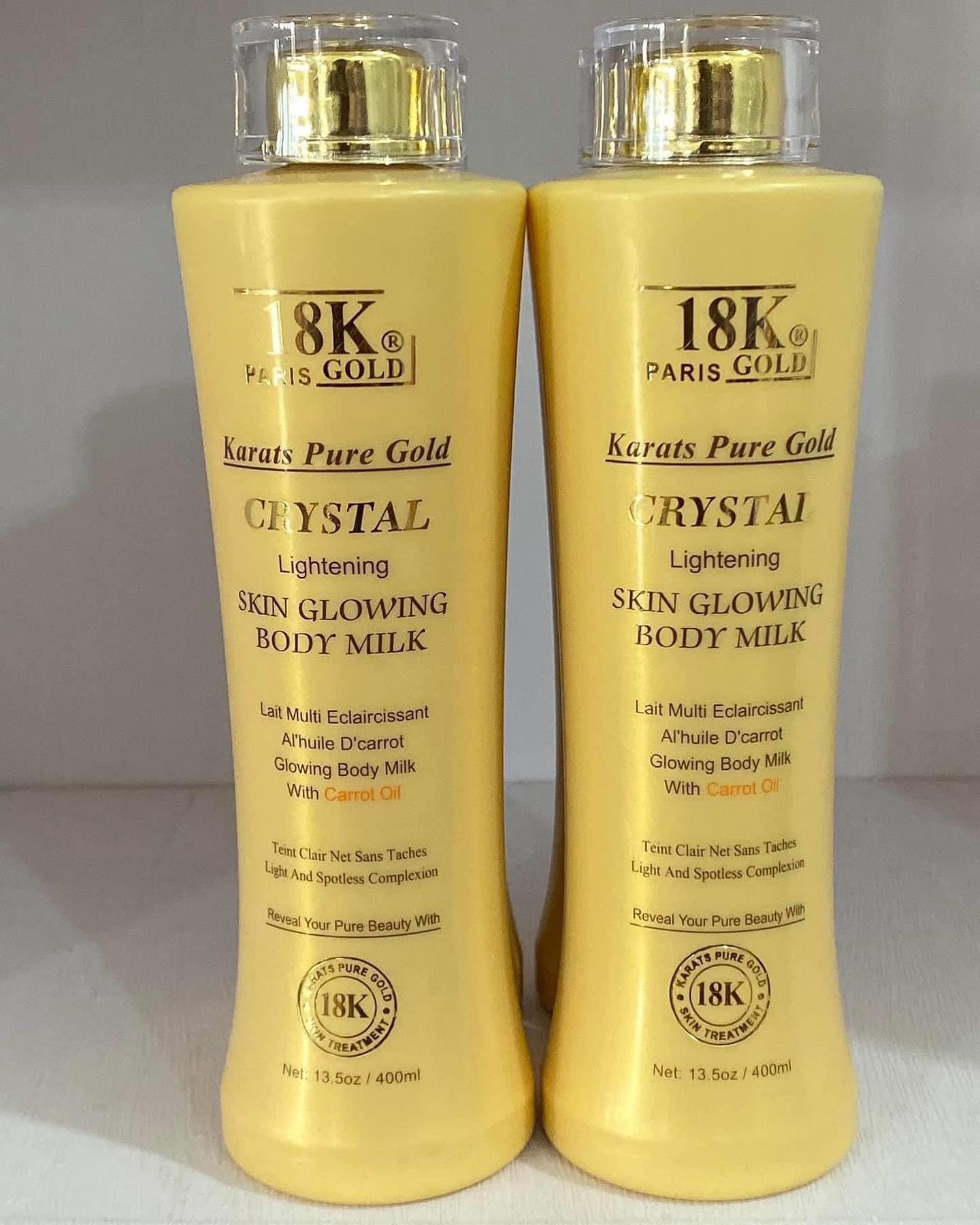 18K Paris Gold Skin Glowing Body Milk