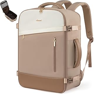 Ryanair Cabin Bags 40x30x20 Underseat, 24L Expandable Travel Backpack, A...