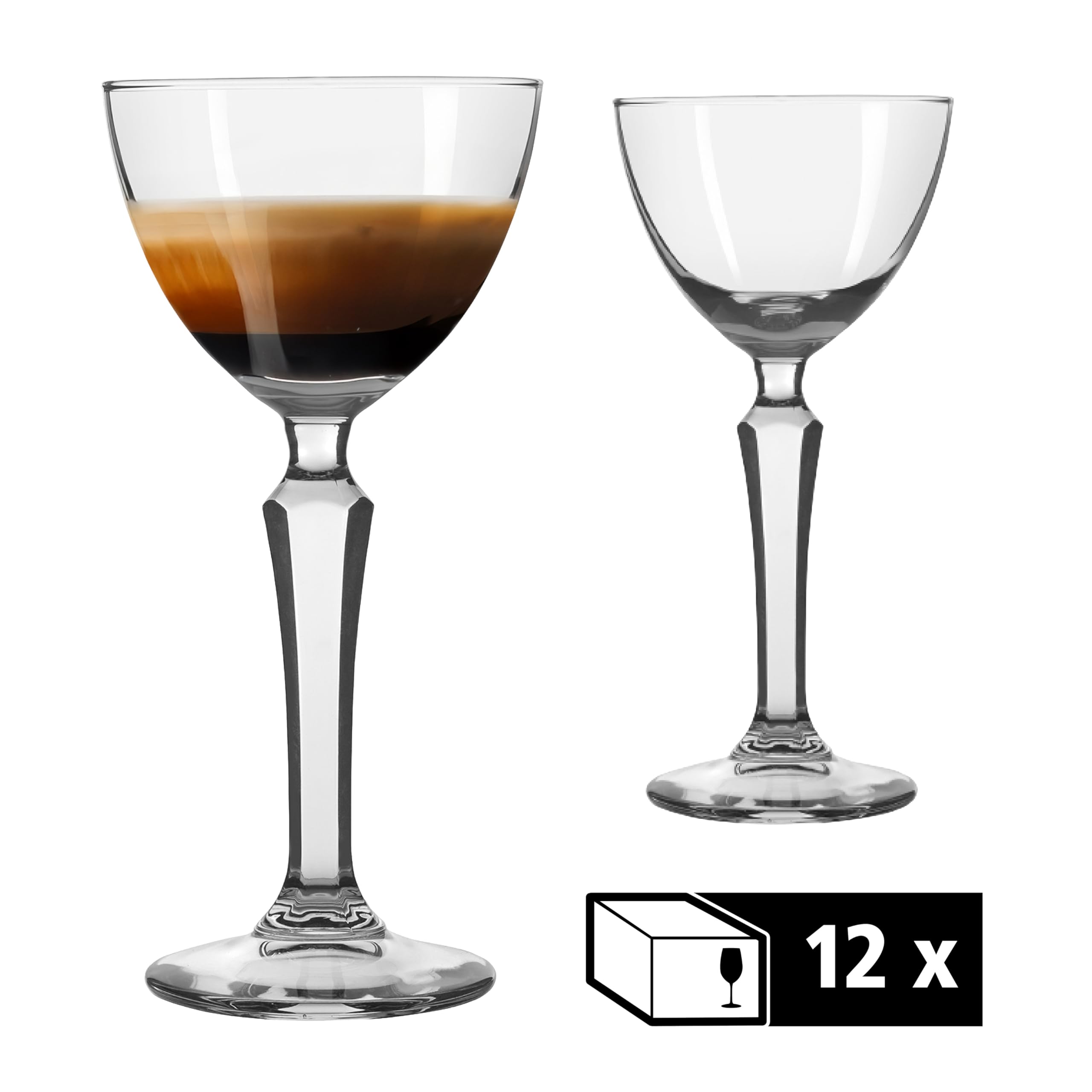 LIBBEY 70290 Bicchiere, Nick and Nora "SPEAKEASY", 141 ml, set da 12