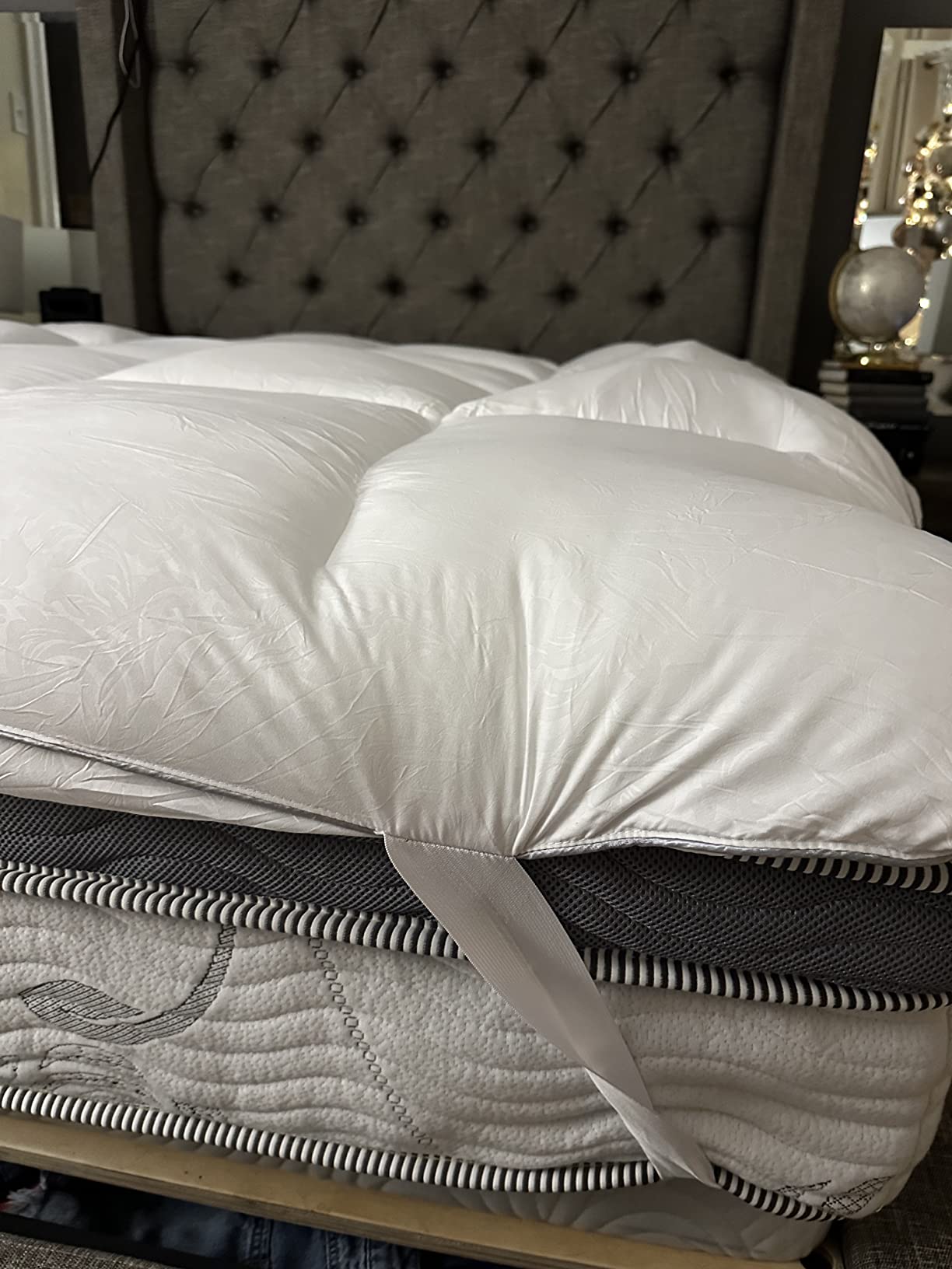 17/mo Finance California King Mattress Topper, Extra Thick 3 Inch