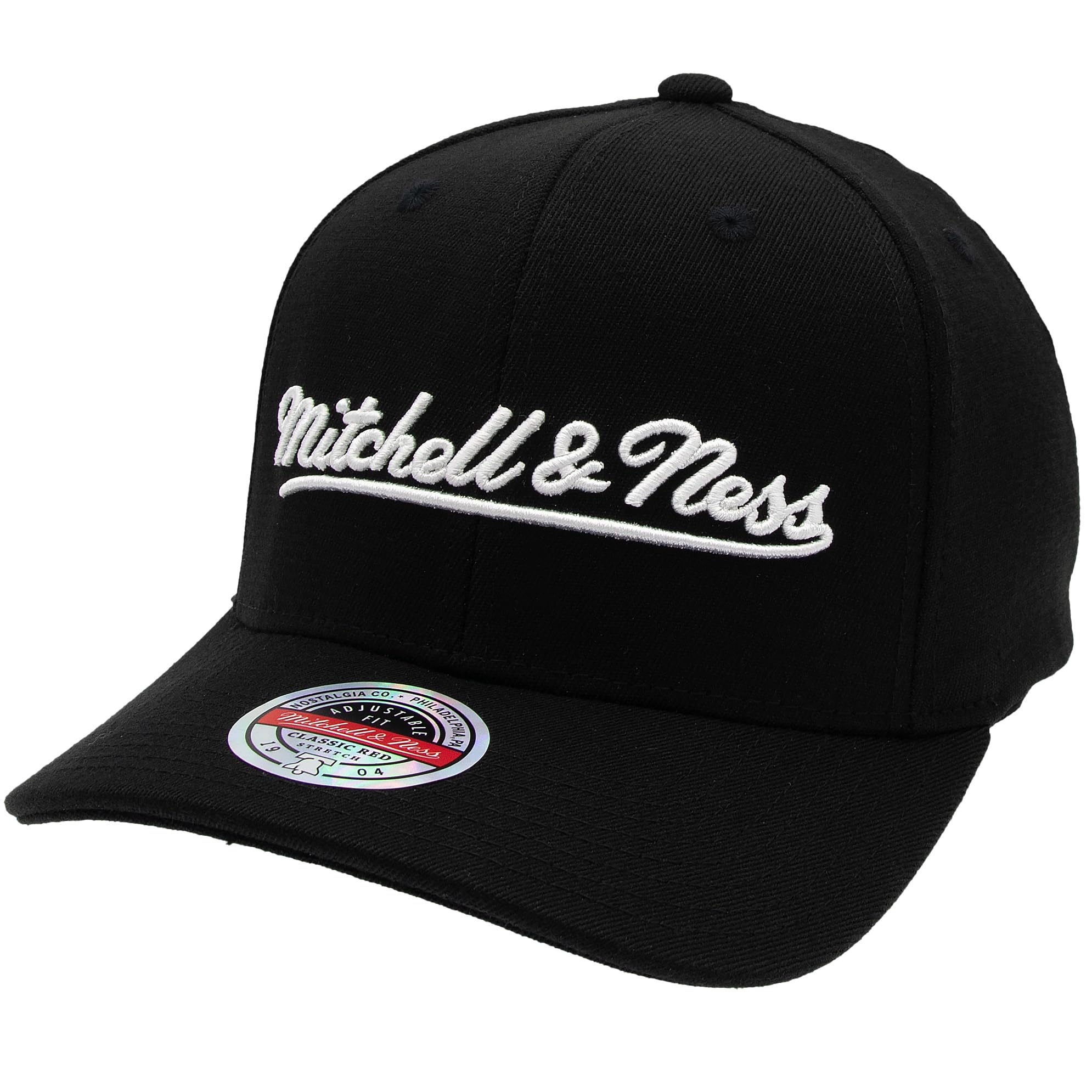 Casquette Premium Mitchell & Ness Snapback avec Broderie Script
