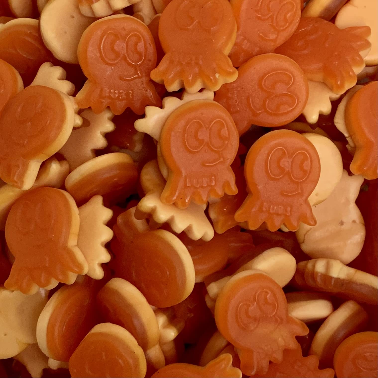 Smiley Faces Retro Sweet Shop Jar by The Gourmet Sweet Company — view 387