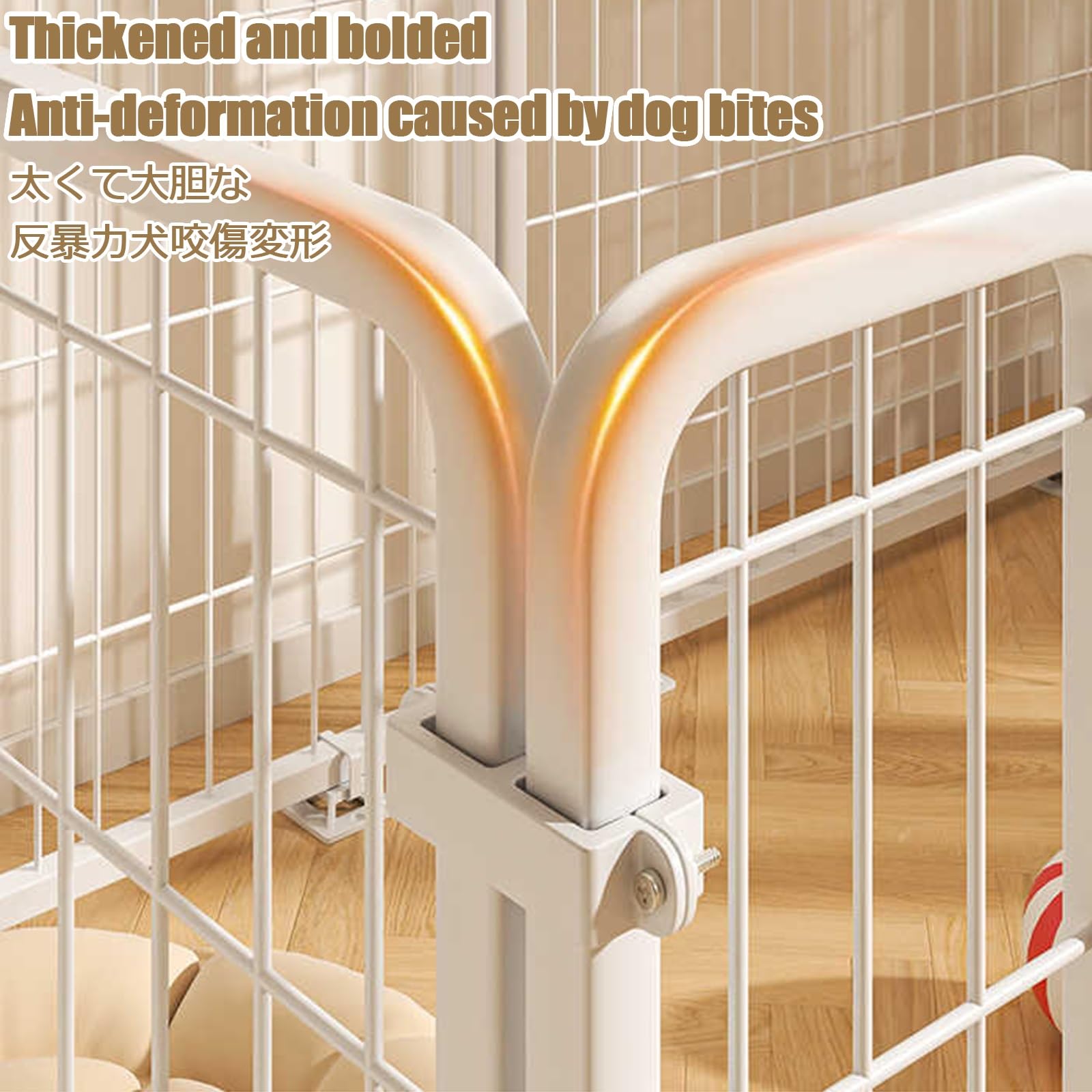 Recinto Recinzione Per Cani Recinto Per Cuccioli Recinzione Pieghevole Recinto Per Animali Da Esterno E Interno Recinto Per Animali In Metallo Recinzione Per Cuccioli Con Porta(180*60*70CM/70