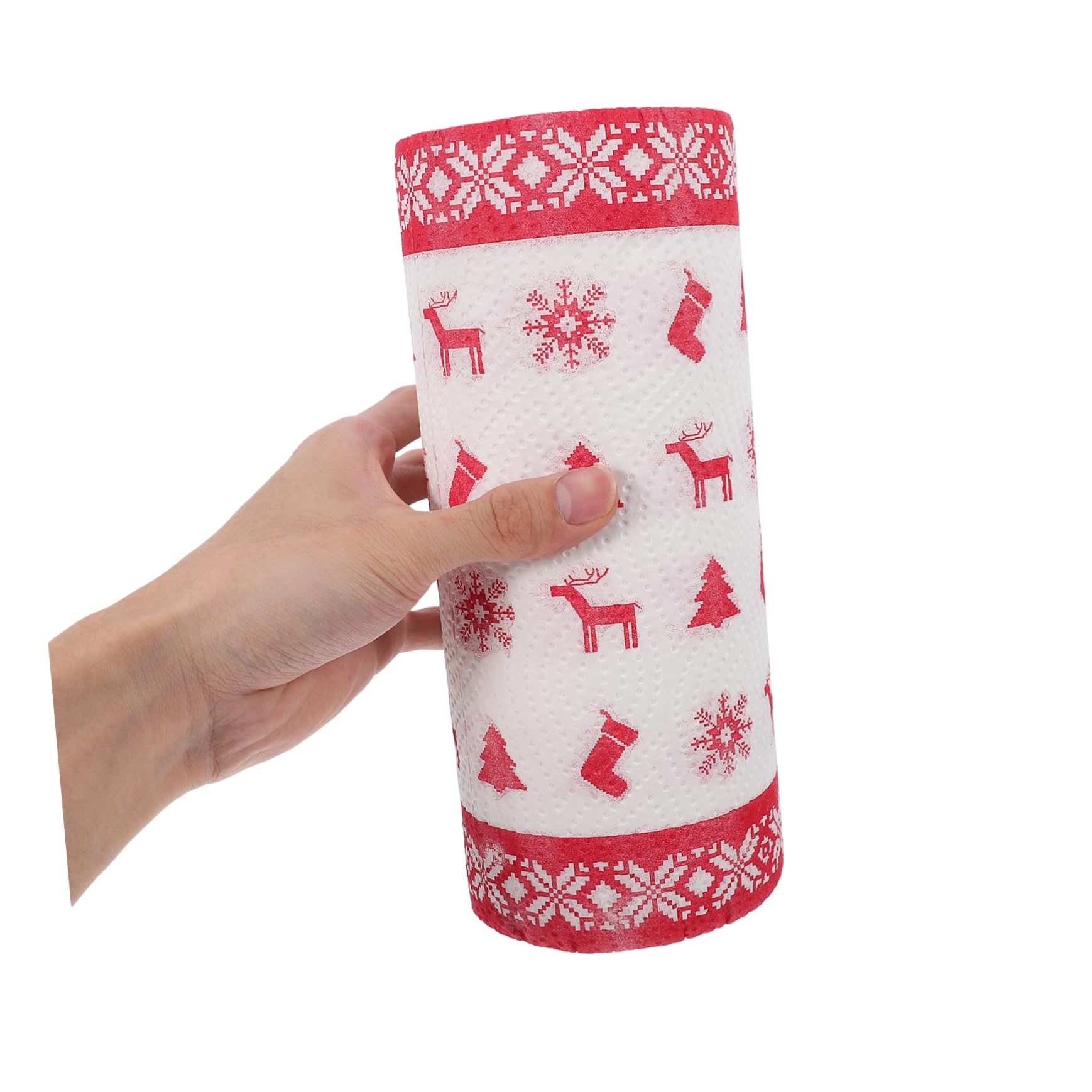 Cabilock 4 Set Carta Assorbente Da Cucina Carta Da Forno Natalizia Pergamena Natalizia Involucri Di Sandwich Cuscino Alimentare Per La Casa Per Merendine Grasso 2 * 4