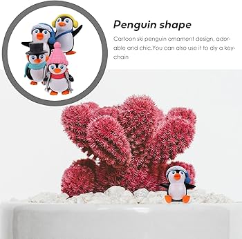 Amazon | NUOBESTY かわいいペンギンキャラクター おもちゃ ミニ