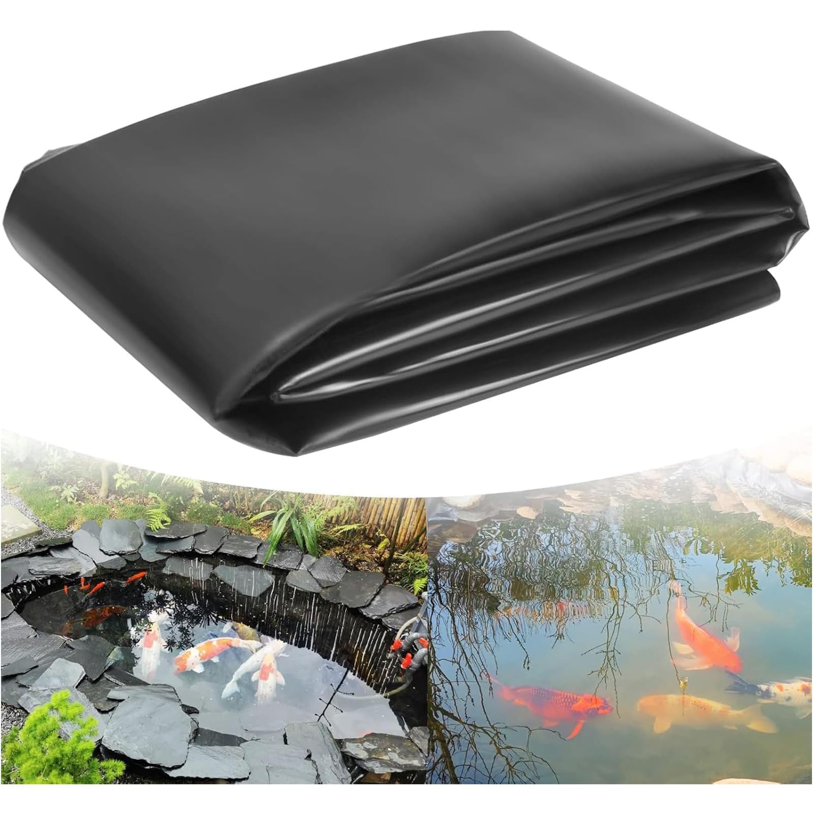 Lona Estanque 5×6M HDPE, Revestimiento Flexible Impermeable