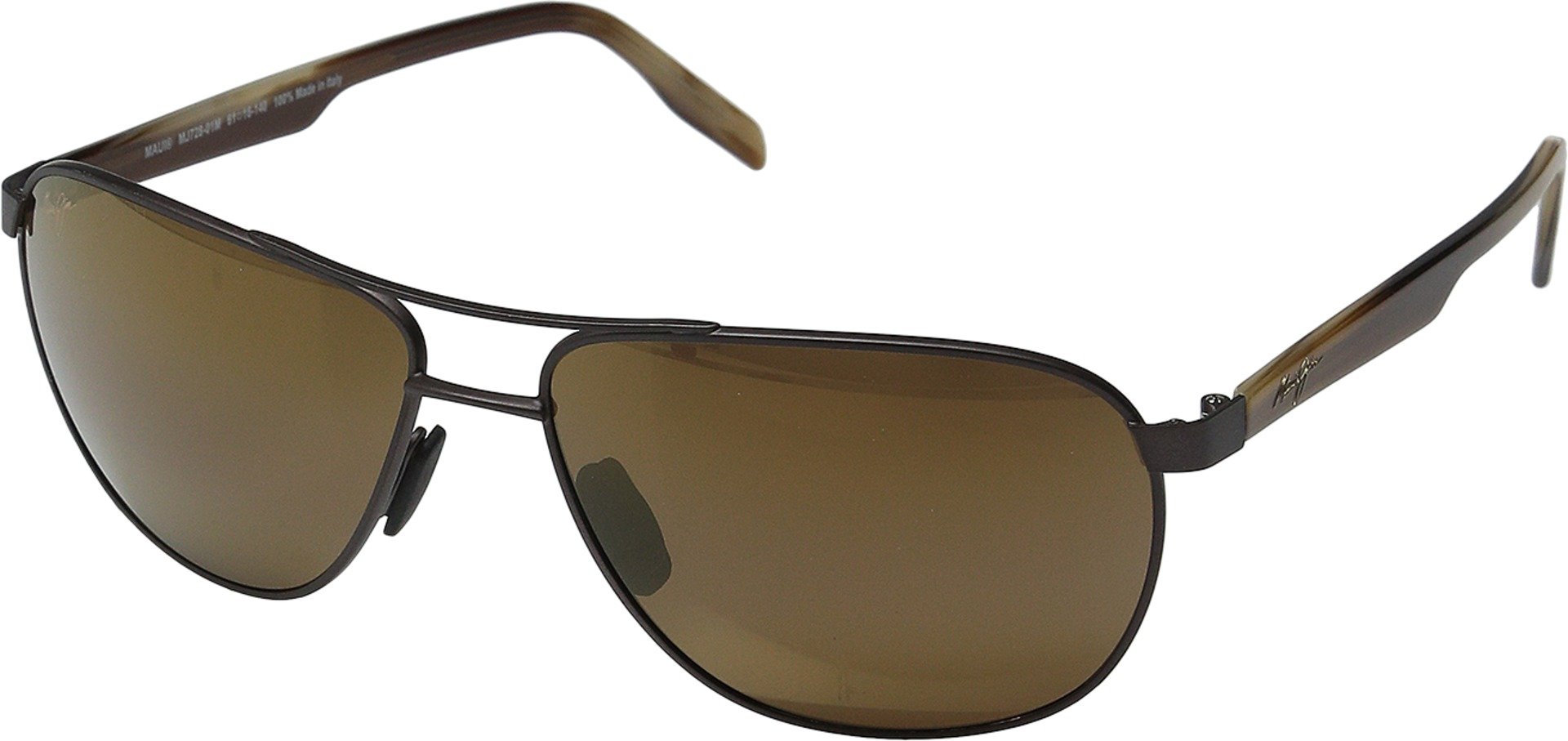 MAUI JIM Brille Größe 61 mm Braun/Eye SIZE: 61 Temple LENGTH: 140 Vertical SIZE: 46