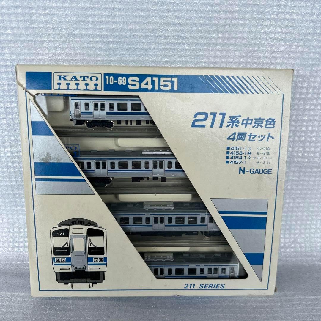 N-gauge 211系中京色 4両 kato 211系0番台中京色4