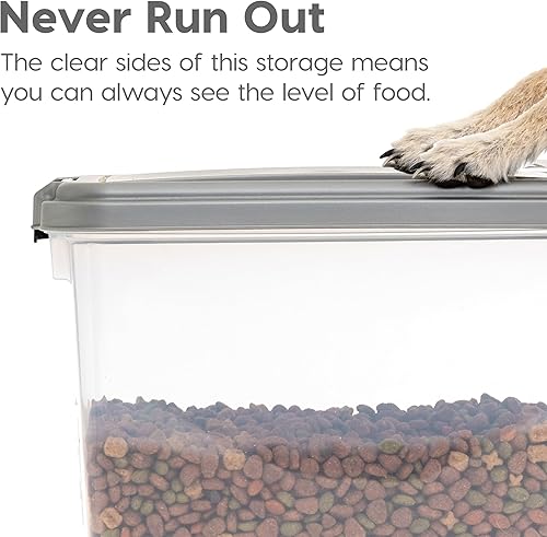 Miniatura 30 de IRIS - Juego de contenedores herméticos de 3 piezas para alimentos de mascotas