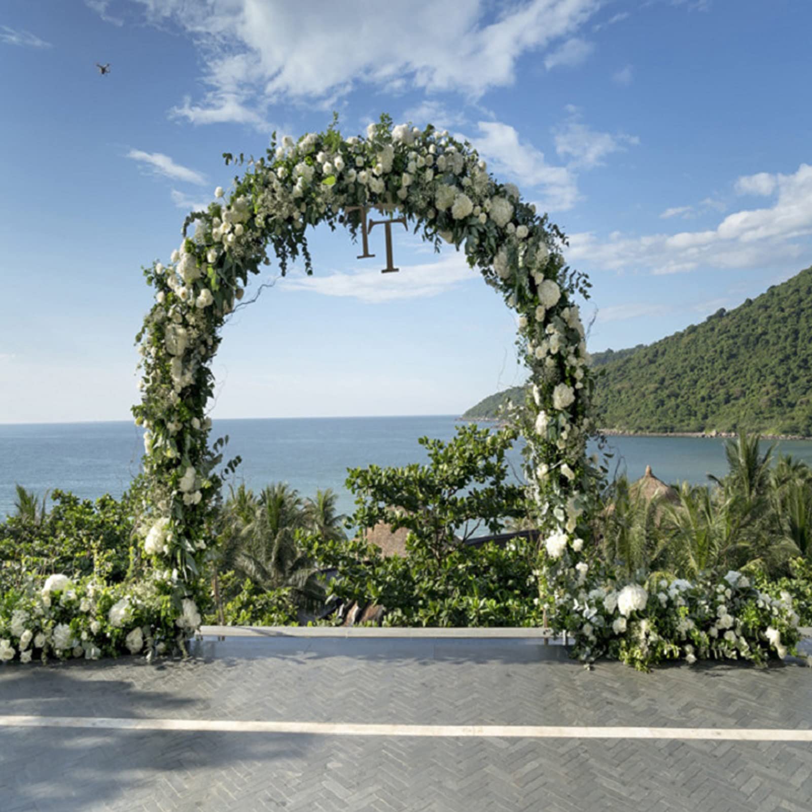 Arco da giardino autoportante, pergolato per piante rampicanti, decorazione in metallo alla moda, pergolato per rose, resistente alle intemperie, per esterni, prato, terrazza, giardino, ingresso
