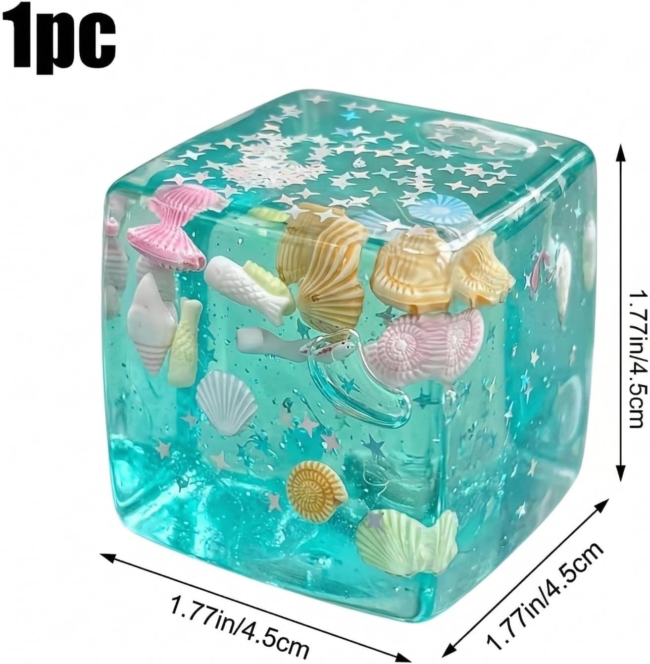(12Pcs) Ice Cube Squishies - Stress Fidget Toys,Cute Relief Toy,Stress Relief Hand Slow Rise Sunny Days Squishies,Giant Soft Squeeze Decompression Squeeze Toys for Adults(12)