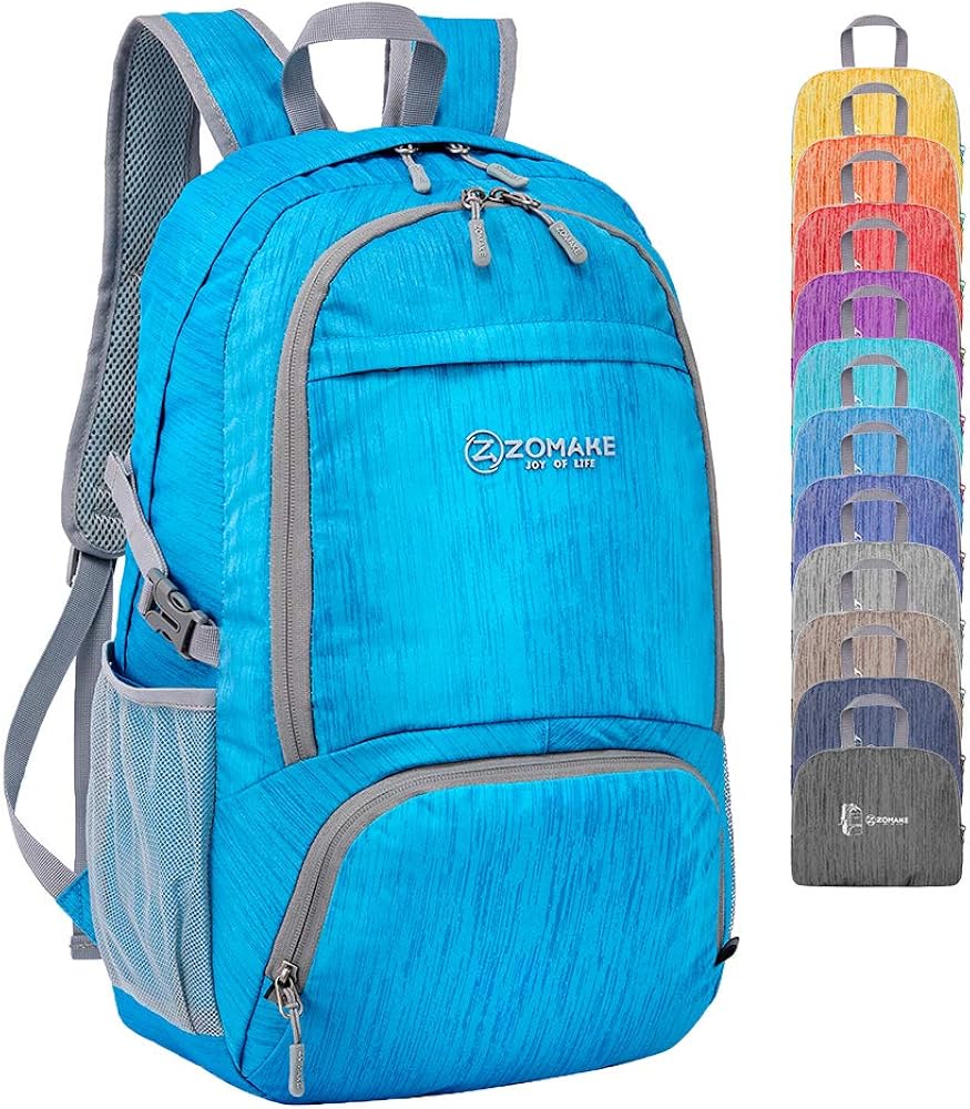 ZOMAKE 30L Lightweight Packable Backpack Water Resistant Hiking Daypack