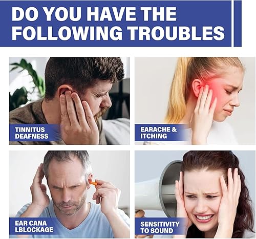 Miniatura 4 de Alivio de tinnitus para oídos zumbidos, fórmula herbaria natural, gotas de alivio para el oído, aceite de tinnitus alivia eficazmente el dolor de