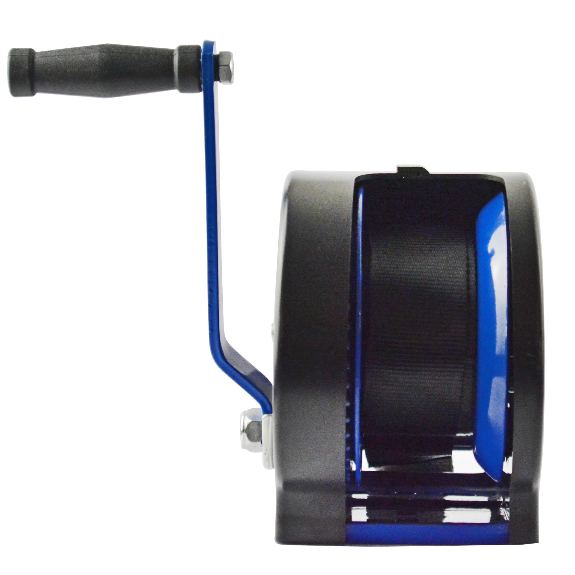 Cabrestante Manual Con Carcasa 2500 lbs | 1133 Con Correa De 10 Metros, Fabricado En Acero Inoxidable, Freno de Trinquete, De Simple Efecto, Para Barcos, Remolques, Industria