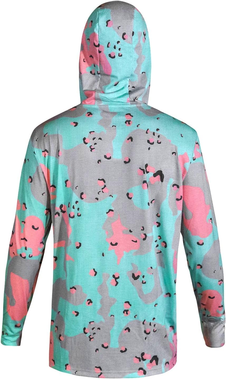 Combat Iron Fishing Shirts for Men Long Sleeve – Lightweight, Breathable Performance Hoodie, Quick-Dry, UPF 40+ Protection - Image 2