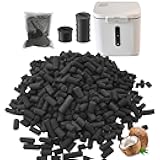 Shurex Odor Absorbing Carbon Refills for Fylecen Kitchen Smart Compost Bin, Replacement Activated Charcoal Filters Compatible with Fylecen Electric Kitchen Compost Filter