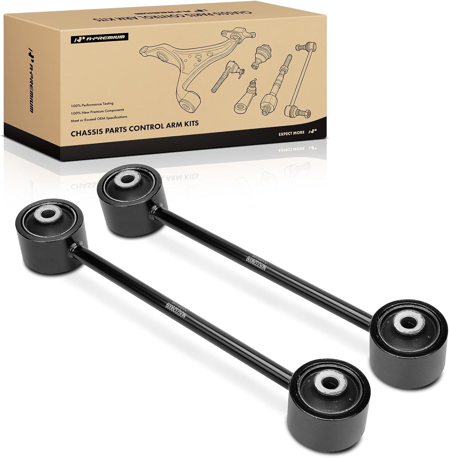 A-Premium 2 x Rear Upper Control Arms, with Bushing, Compatible with Toyota 4Runner 2010-2022 & Lexus GX460 2010-2022