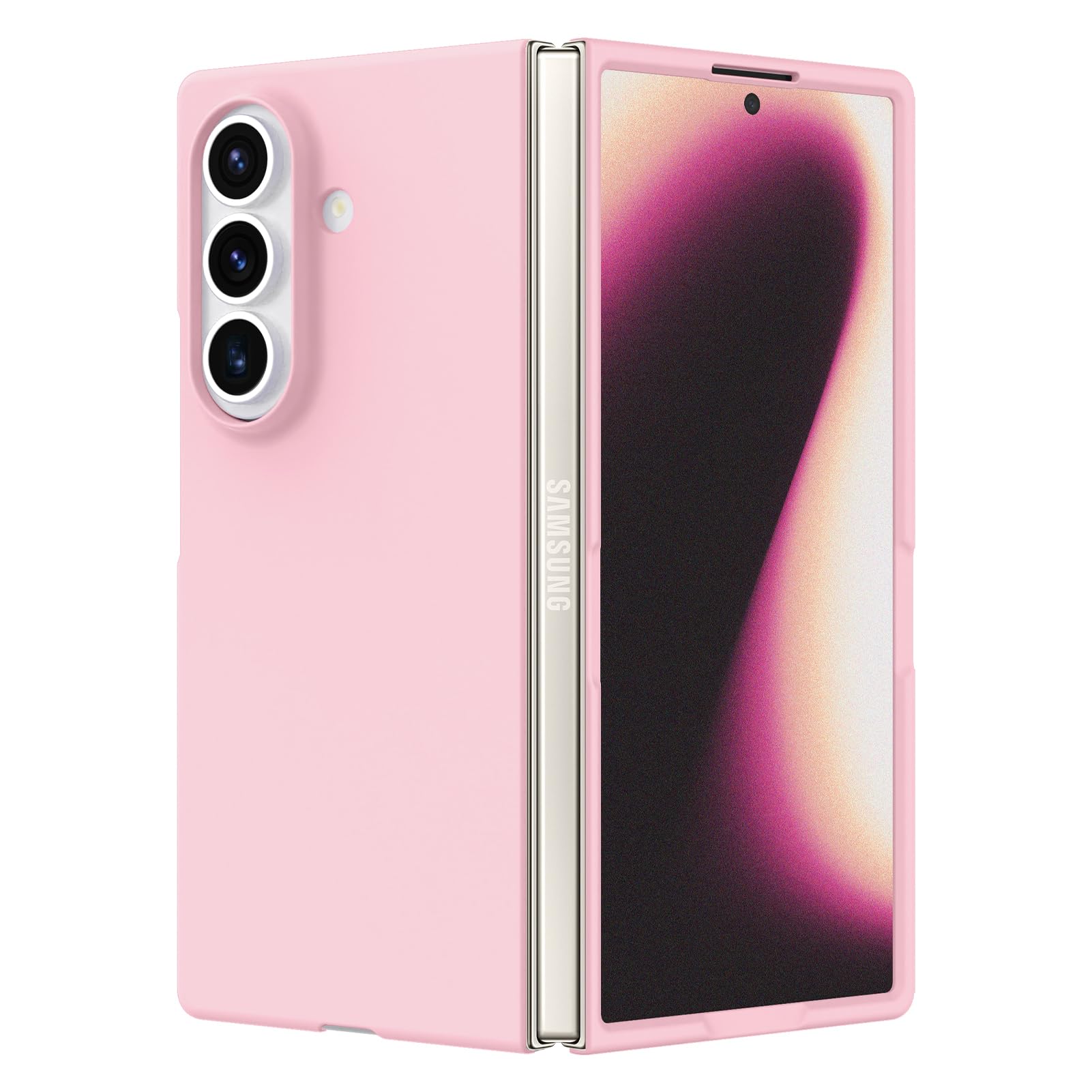 tharlet Compatible with Samsung Galaxy Z Fold 7 Case, Slim Fit Full Protection Case for Women Girls, Ultra Thin Shockproof Hard PC Anti Scratch