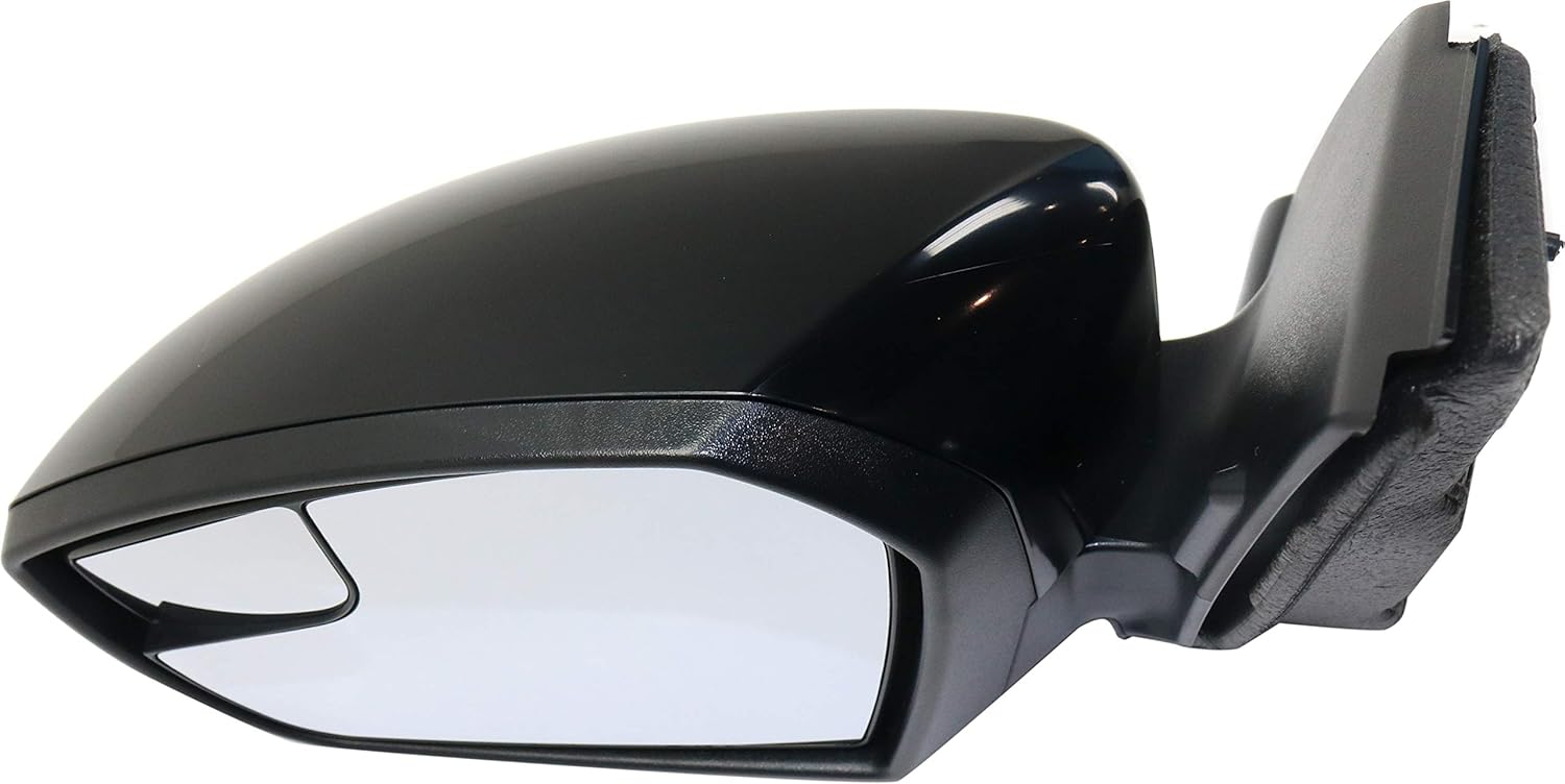 Kool Vue Driver Side Power Non-Heated Mirror for Ford Escape 2017-2019 Without Signal Light, Blind Spot Monitor, Memory & Puddle Lamp Paintable