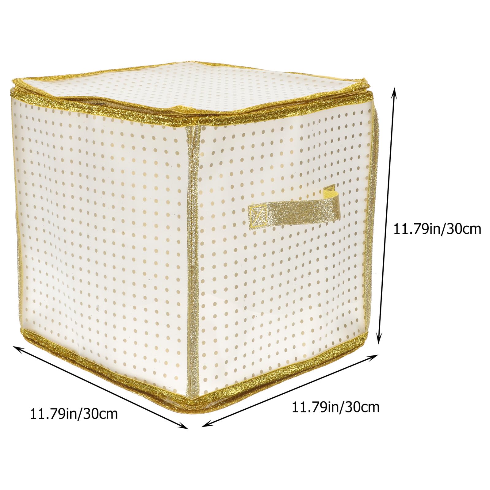 Mikikit Contenitore per Addobbi Natalizi 75 Scomparti, Borsa Porta Palline di Natale Oxford, Leggera e Facile da Trasportare la Casa e Feste