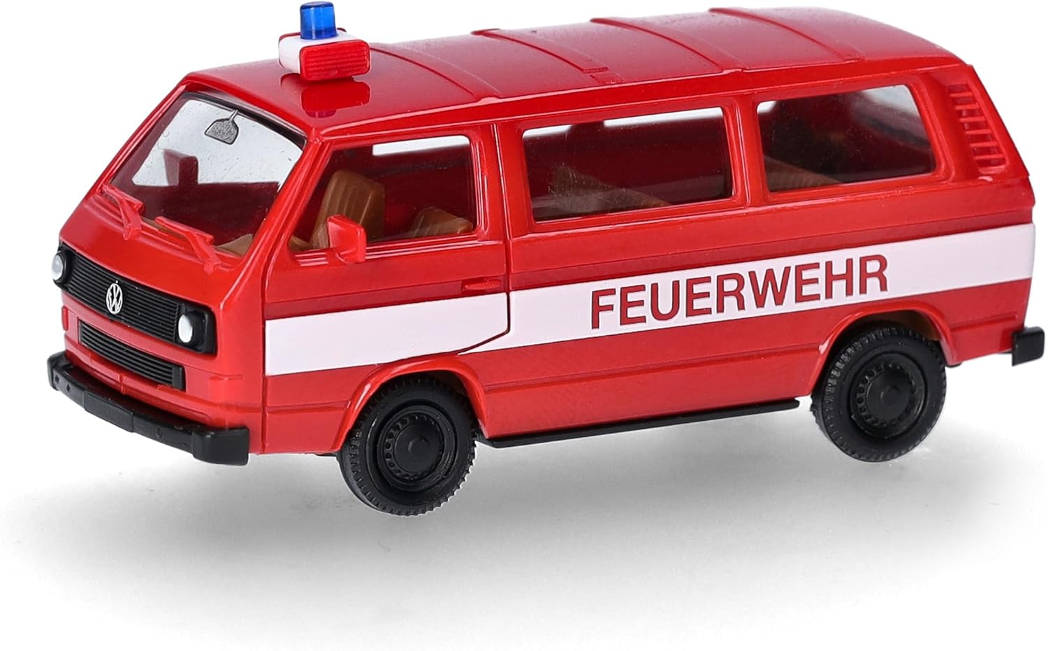 Herpa Model Kit MiniKits VW T3 Bus Feuerwehr, Miniature Scale 1:87, Collectible, Model kit, Plastic