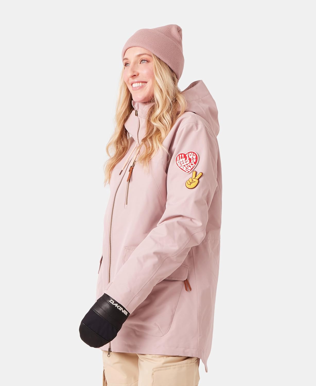 Roxy Women's Free Love Snow Jacket – 15k Waterproof, Insulated, Pfas-free, Hydrosmart Collar