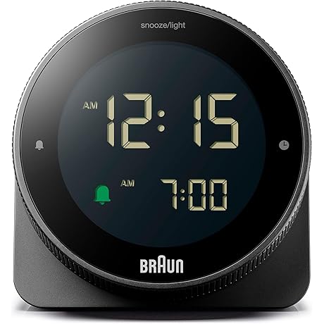 Braun Travel Alarm Clock: Your Trustworthy Timekeeper On the Go