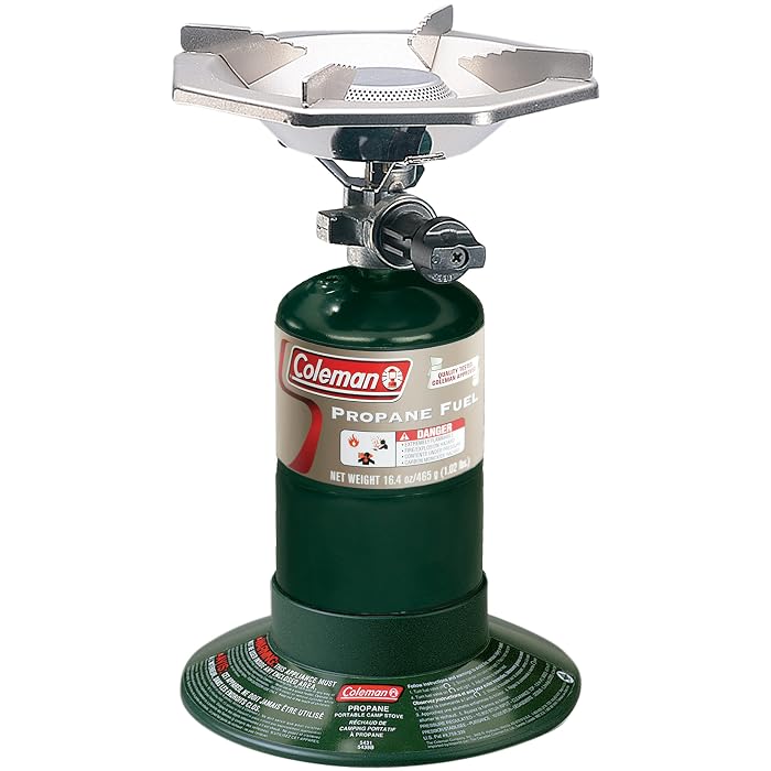 Coleman Bottletop Propane Stove, 7,650 BTU Camping Cooker